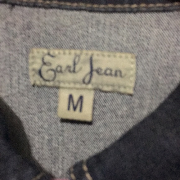 Earl Jeans dark denim jacket - Picture 2 of 4